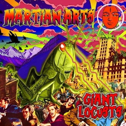 Martian arts giant locusts - martian,