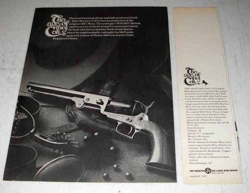 Pubblicità pistola revolver