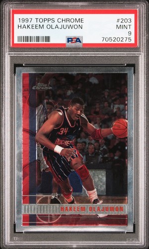 1997 topps chrome hakeem - 1997,