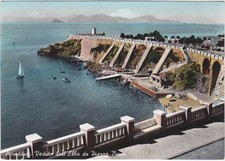 PIOMBINO - LIVORNO - VEDUTA DELL'ELBA DA PIAZZA BOVIO -20257-