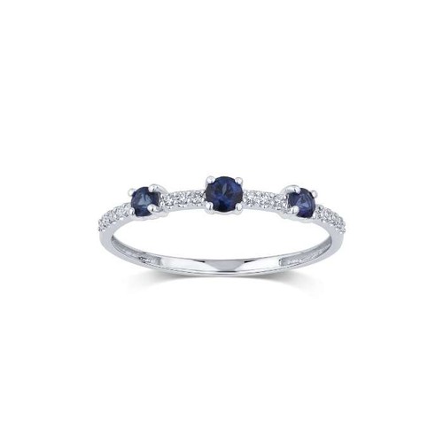 Anello bliss donna oro bianco - bliss,