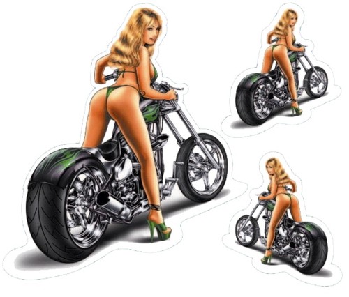 Set adesivi pin girl - set,