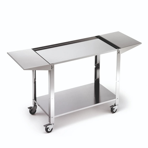 Carrello acciaio inox con - carrello, in