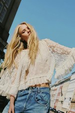 Top Free People Carly Cape
