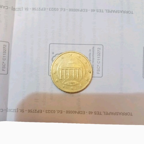 Moneta rara 2002 lettera - rara, 50