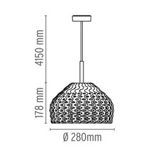 Lampada a sospensione modello