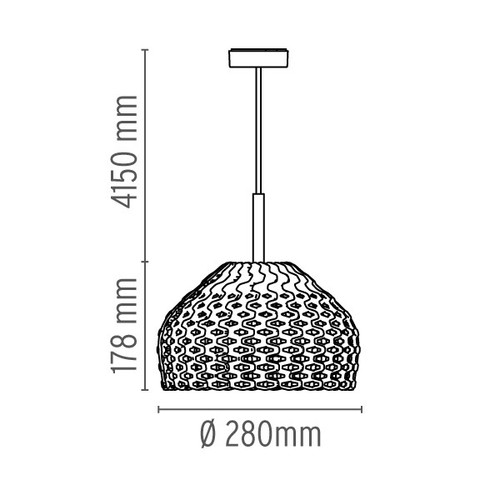 Lampada sospensione modello - a,