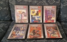 Lotto 6 Dvd Anime Giapponese Japan Animation Yamato Sakura Harlock Kyashan Kamui