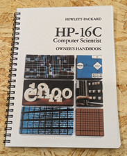 HP 16C CALCULATOR MANUAL -