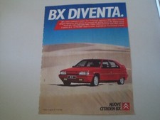 advertising Pubblicità 1987 CITROEN  BX