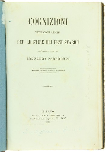 Cognizioni teorico pratiche - cognizioni, teorico-pratiche