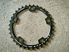 Corona Miche Grantour 34 denti colore nero interasse 110 mm