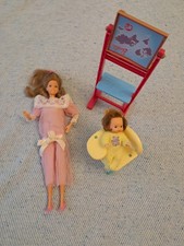 Lotto Heart Family,Famiglia Cuore mamma e figlio Mattel, mobili scuola