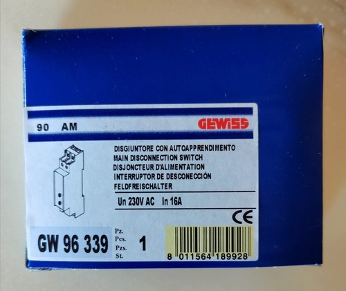 Gewiss gw96339 disgiuntore - disgiuntore, di
