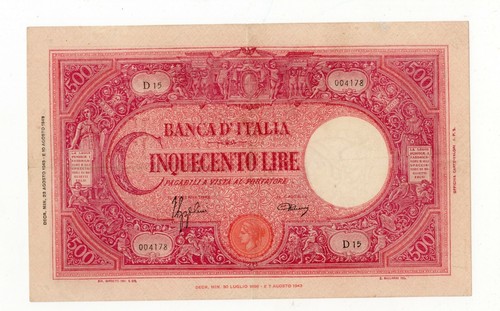 Cinquecento lire grande - lire,