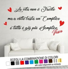 Adesivo Murale Frase BRAVA