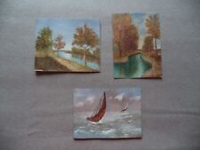 Quadro miniatura tempera su