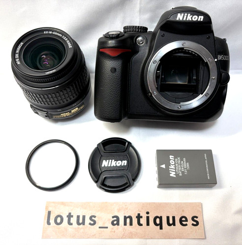 Nikon d5000 fotocamera - nikon,