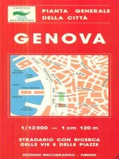 GENOVA. PIANTA GENERALE DELLA CITTA' AA.VV. MULTIGRAPHIC 0000 