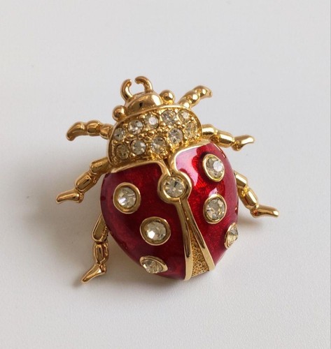 Spilla coccinella vintage