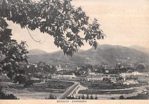 Cartolina busalla sarissola - busalla,