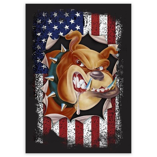 Adesivo regalo bulldog - regalo:,