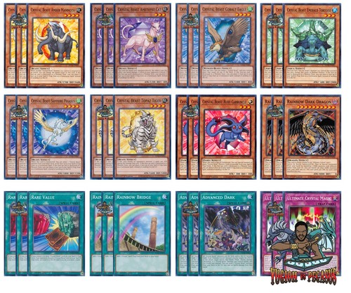 Yugioh crystal beast ruby - crystal,