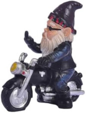 Statua di gnomo da giardino in