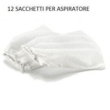 SACCHETTI RICAMBIO 12 PEZZI PER ASPIRATORE RICOSTRUZIONE UNGHIE FRESA NAIL AR...