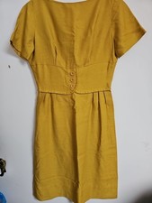 Abito elegante senape vintage