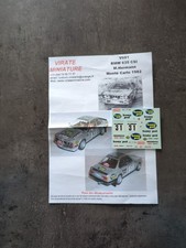Decal decalc 1/43 BMW 635 CSI