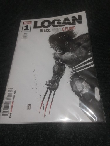 Marvel logan black white - black, &