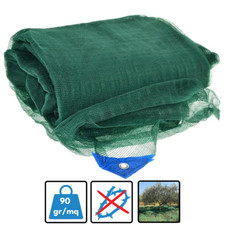TELO RETE RACCOLTA OLIVE ANTISPINE 12X12 MT PUGLIESE BARESE CON SPACCO 90 GR/MQ