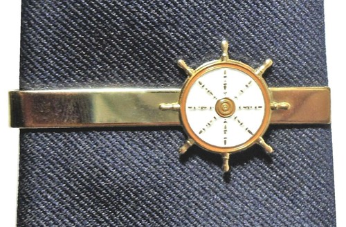 Fermacravatta oro navi