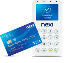 Nexi Mobile Pos Portatile Contactless per Pagamenti Bancomat, Carta Di Credito