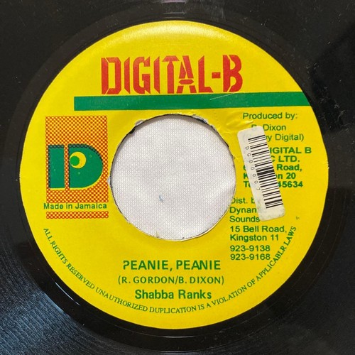 Shabba ranks peanie - shabba,
