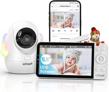 ieGeek 2.5K Baby Monitor Video