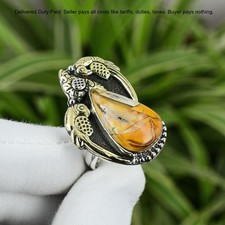 Anello pappagallo unico pietra