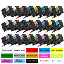 Adatto per Brother P-Touch TZ TZe-231 stampante a nastro per etichette laminata 18 mm/12 mm/9 mm 8 m