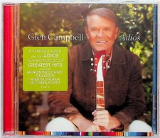 GLEN CAMPBELL- Adios, The Farewell Album + Greatest Hits 2-CD NEW 2017 Best of