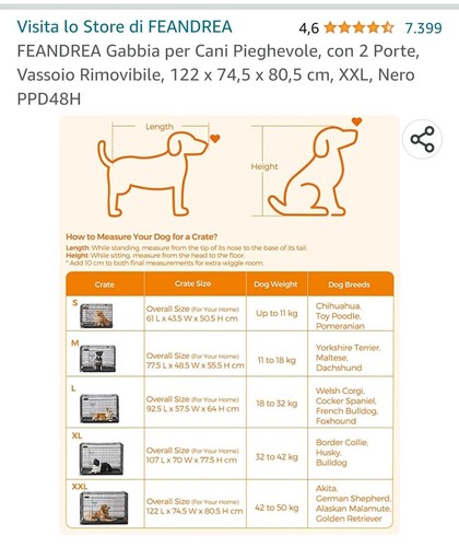 Gabbia per cani trasporto - gabbia,