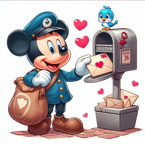 Topolino motivo punto - topolino, (11)