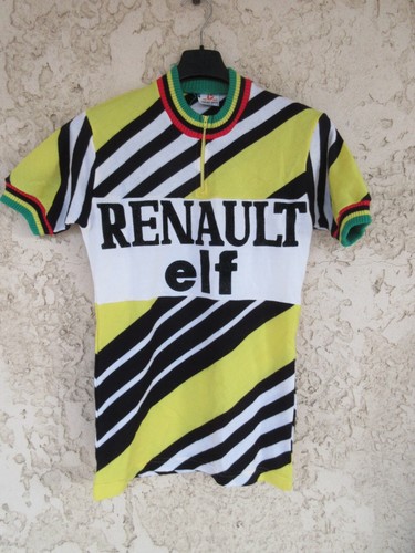 Maillot cycliste renault elf - cycliste,