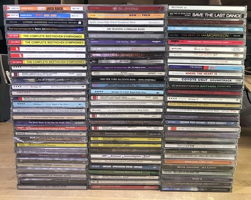 Lot 100 used - assorted, music