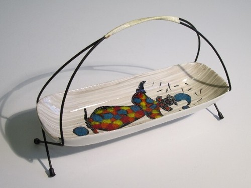 Vaso cestino ceramica