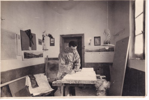 Ww1 foto dal fronte ufficio - foto,