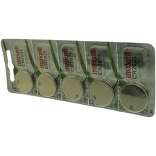 Pack de 5 piles maxell pour