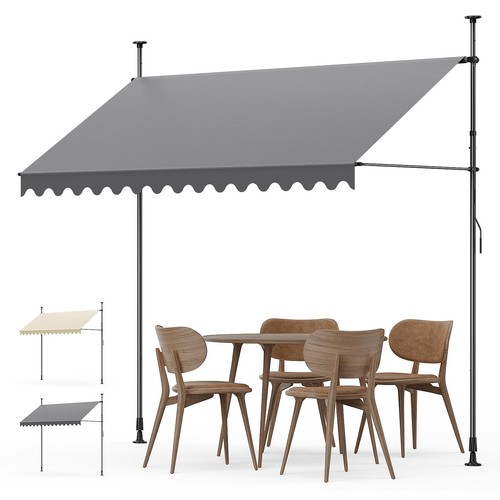 Tenda sole bracci con - sole, a