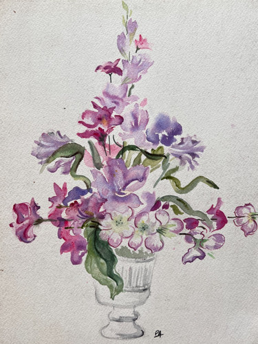 Fiori disegno natura morta