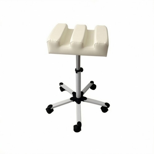 Sgabello poggiapiedi con ruote - sgabello,